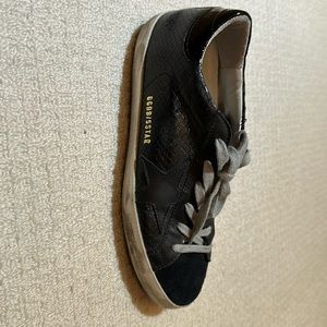 Golden Goose Black and Gray Sneakers